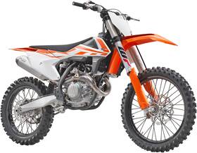 57943 New-ray Toys Replica 1 10 Race Bike 17 Ktm 450sx-f Orange