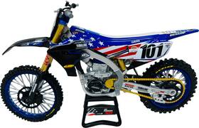58423 New Ray Toys Yamaha Yz450f Motocross Of Nations Bike 1 12 Scale Eli Tomac #58423