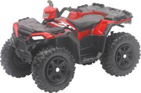 7363 New Ray Toys Mini Polaris Sportsman Xp1000 Black/red 1 12 Scale