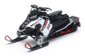 93577577839 New Ray Toys Polaris Switchback Pro-x 800 Snowmobile White / Scale - 1 16