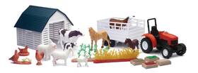 Newray 093577041064 Country Life Farm Animals Deluxe Set