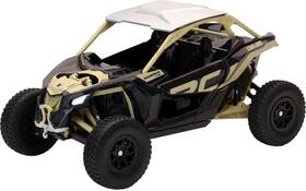 Newray 093577582840 1 18 Scale Toy Black/tan Can Am Maverick X3 X Rc Turbo