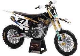 Newray 093577584035 1 12 Scale Rockstar Husqvarna Team Fc450 Malcolm Stewart #27