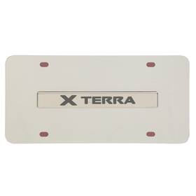 1854413964 Nissan X-terra Chrome License Plate