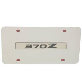 1854419869 Nissan 370z Chrome License Plate