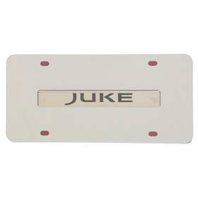 1854422006 Nissan Juke Chrome License Plate