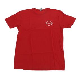 Nissan Nis01-01093 T-shirt Red Medium