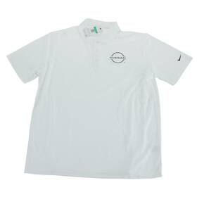 Nissan Nis02-01316 Nike Mens Golf Polo Shirt White Xl