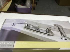 4547949 Oakbrook Coastal Polished Chrome Kitchen Faucet Brand New In Box