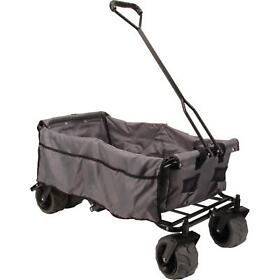 910210 Off Road Folding Wagon Grey