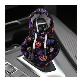 Ohleats-1885cg Ohleats Car Gear Shift Hoodie Mini Funny Fashionable 5.3 2.3 Inches Pumpkin