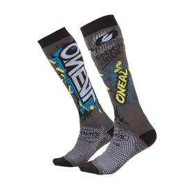 0356-743 Oneal Oftneal Pro Mx Villain Socks Osfm Gray