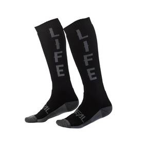 0356-762 Oneal 046068541228 Oftneal Pro Mx Ride Life Sox Motocross Offroad Socks Black