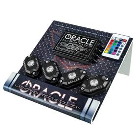 8073-504 Oracle Lighting Bluetooth Colorshift Tm Underbody Rock Light Rf Displa