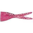 Osb1-200 Schampa Old School Bandanna Pink Paisley