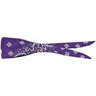 Osb1-223 Schampa Old School Bandanna Purple Paisley Osb1-223 Schampa Old School Bandanna Purple Paisley