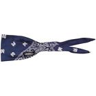 Osb1-224 Schampa Old School Bandanna Blue Paisley