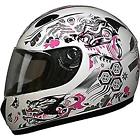 Pc-77g Helmet City International Pink Dragon Hci Full Face Double Visor