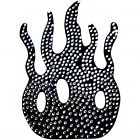 Pc Racing Helmet Bling Flame Pchbflame