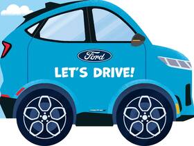 Prh-9798217049011 Penguin Random House Ford Lets Drive Book Fun And Educational For The Kids Ships Free To Usa