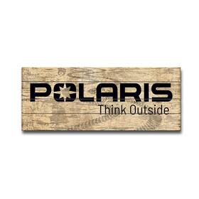 2860866 Polaris Wood Sign 10.5 X 24