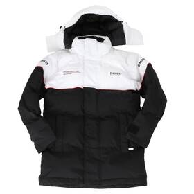 09809 Porsche Black And White Winter Unisex Jacket Size Extra Small
