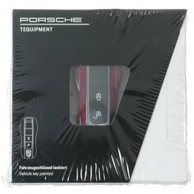 971-044-801-m4b Porsche Genuine Painted Key Fob Side Caps Rubystone Red