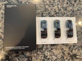 992044028b Porsche Design 3 Pack 911 Vent Air Freshener Refills In Nature Spirit Scent Nib