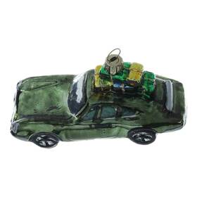 Wap-050-002-0p-wbs Porsche Genuine Christmas Ornament Green With Roof Gift Boxes