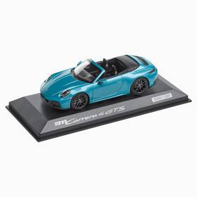 Wap0200310scpe Porsche 911 Carrera 4 Gts Cabriolet 992.2 1 43 Scale Model Car - Ipanema Blue