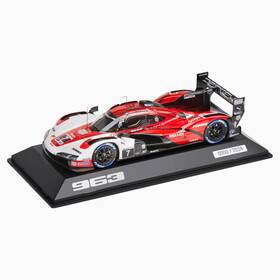 Wap0200860s963 Porsche 963 1 43 Scale Model Car - White/red/black