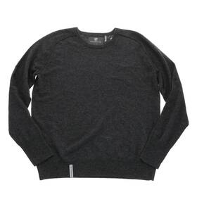 Wap94500l0k Porsche Dark Gray Pullover Sweater Large