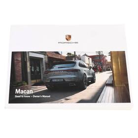 Wkd-95b-002-12-1 Porsche Genuine Macan Good To Know Owners Manual