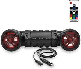 Platv65bt Pyle Bluetooth Speakers 800 Watt 6.5 Inch Amplified Sound System With Black