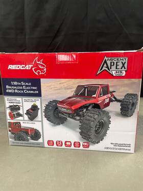 Redcat Racing Ascent-18 Apex 1/18 Scale Brushless Electric Rock Crawler Carbon