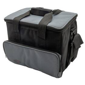 Rp5370 Roadpro Electric Cooler Bag Soft Sided Portable Black And Gray 12 V