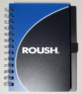 Rou-3158-blue Roush Spiral Notebook Journal Great For Mustang P51 Stage 1/2/3 Free Usa Ship