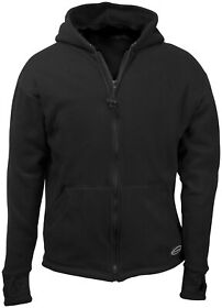 Flhz01-2 Schampa Fleece Lined Zip Hoody Md Black