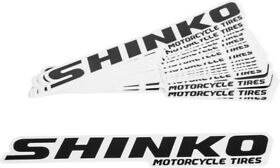 87-8300b Shinko 6inch Decal Black Pack Of 20