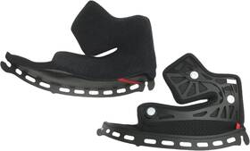 0207-4005-39 Shoei Rf-sr Cheek Pad Set 39mm Black