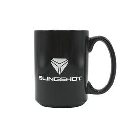 2869926 Slingshot Polaris Shield Logo Coffee Ceramic Mug Dishwasher Safe - Black