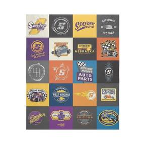 9105950 Speedway Motors T-shirt Blanket