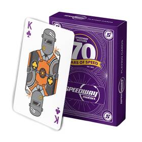 91603303 Speedway Motors 70th Anniversary Limited Edition Playing Cards Casino Quality