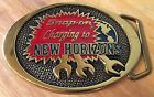 Ssx-1410 Snap On Tools Brass Belt Buckle Charging To New Horizons
