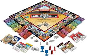 66-opoly Stangstuff 41991 Route Board Game Automotive Monopoly Get Your Kicks With Free Shipping