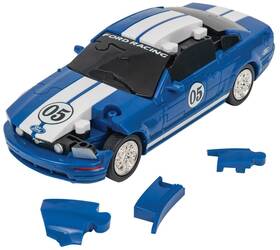 At-3357090 Stangstuff Puzzle - Mustang Gt 3d 1 32 Plastic 66 Pieces Rare Free Shipping