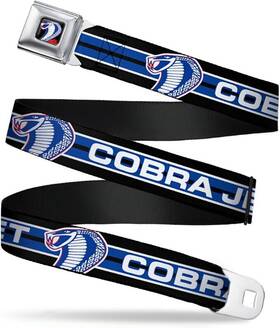 Bd-fmai-wfm024 Stangstuff Mustang Seatbelt Belt - Cobra Jet Ford And Shelby Fans Owners Free Usa Ship