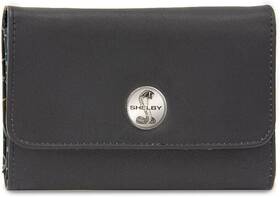 Bd-wwmn-04-csaj Stangstuff Fold Over Wallet - Shelby Cobra Metal Emblem Ships Free To The Usa