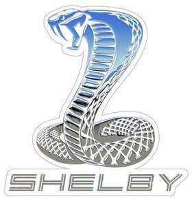 Wq-m4032-m Stangstuff Magnet - Shelby Chrome Tiffany Snake 3d Look 3 Inch Supersnake Mustang Free Ship