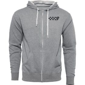 3050-5821 Thor Checkers Zip-up Medium Dark Heather Gray